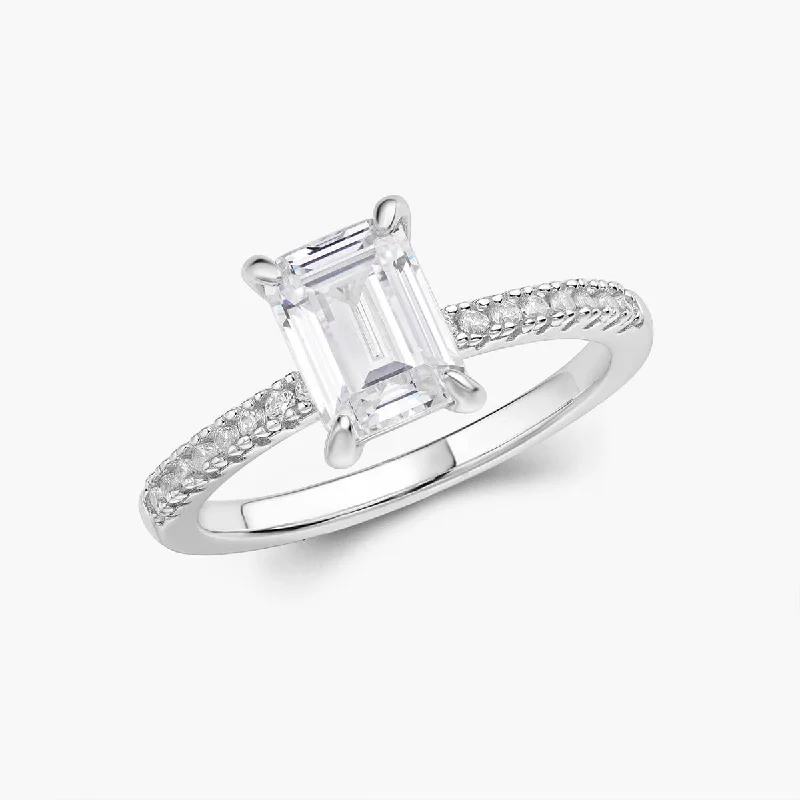 personalized ladies rings-Loretta Ring