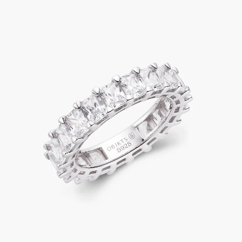 affordable sterling silver ladies rings-Radiante Ring