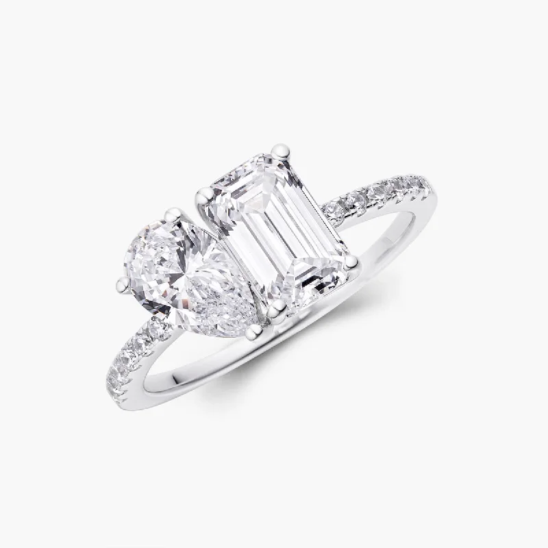 solitaire ladies rings-Seren Ring