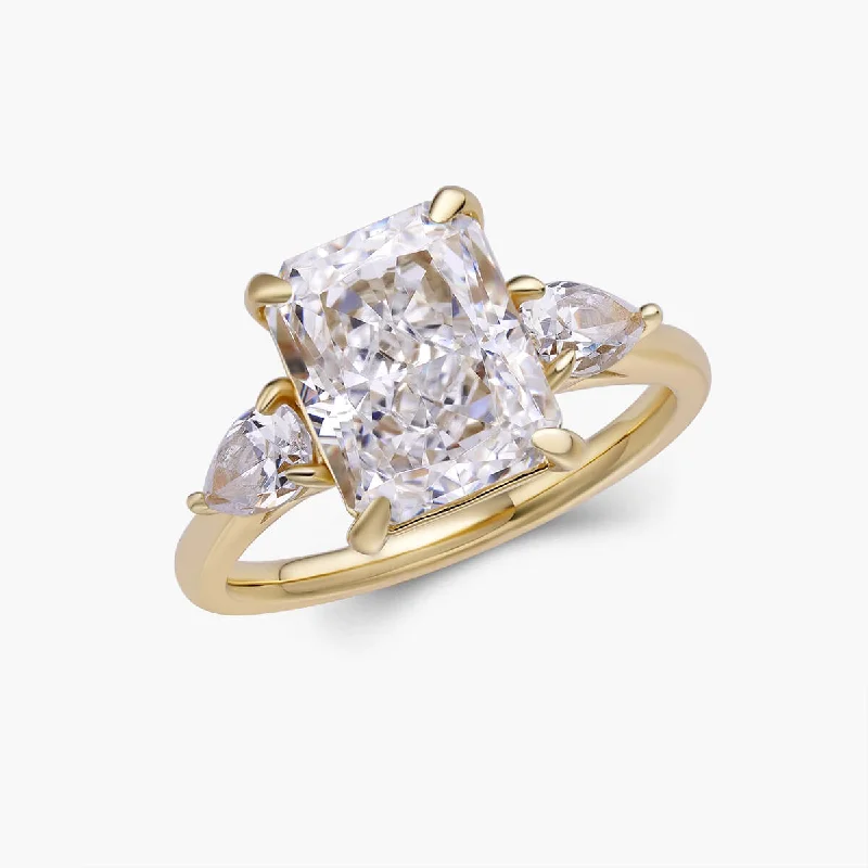 women’s stacking engagement rings-Freya Ring